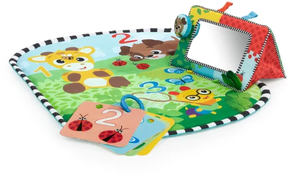 Discovery Garden play mat and floor mirror