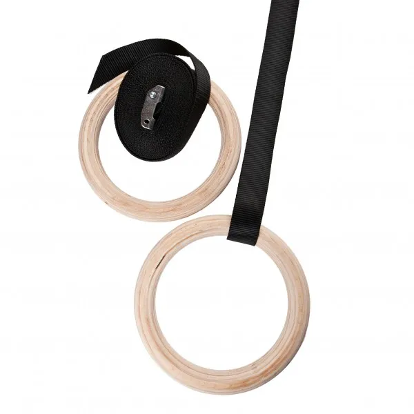 Nordic Fighter Roman Rings Wooden Gymnastics Rings