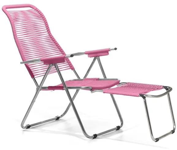 Fiam Spaghetti Sun Lounger Pink